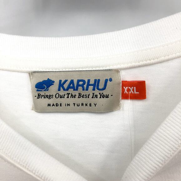 MADEWELL Mens Karhu Helsinki Sport Graphic Tee XXL White Short Sleeve NK901 NWT - Picture 8 of 11